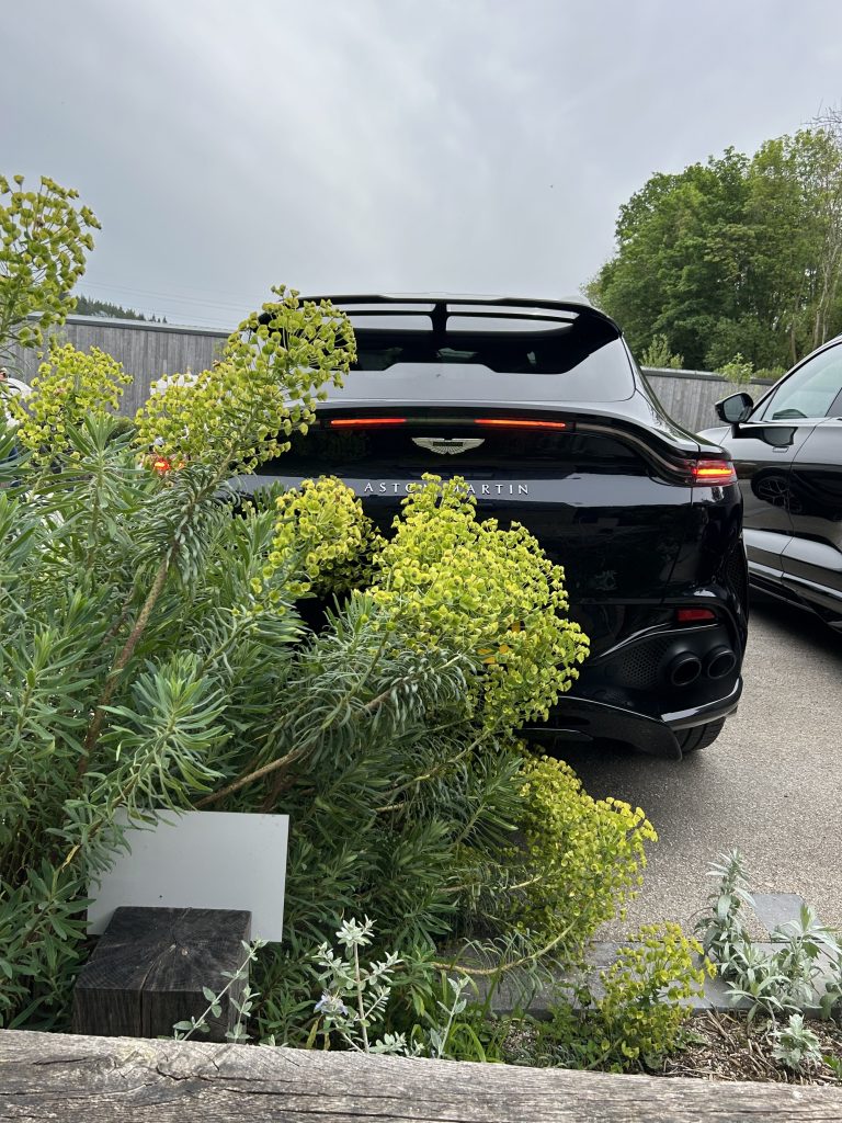 DBX707 parked outside Holland and Cooper 